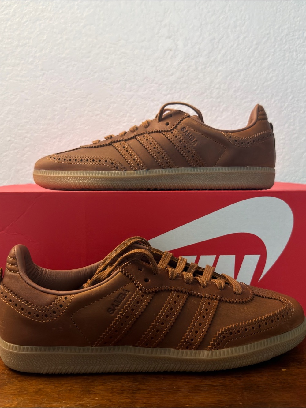 Adidas Samba OG 'Brogue Pack Dust Rust' JI3232 Men's Size 7